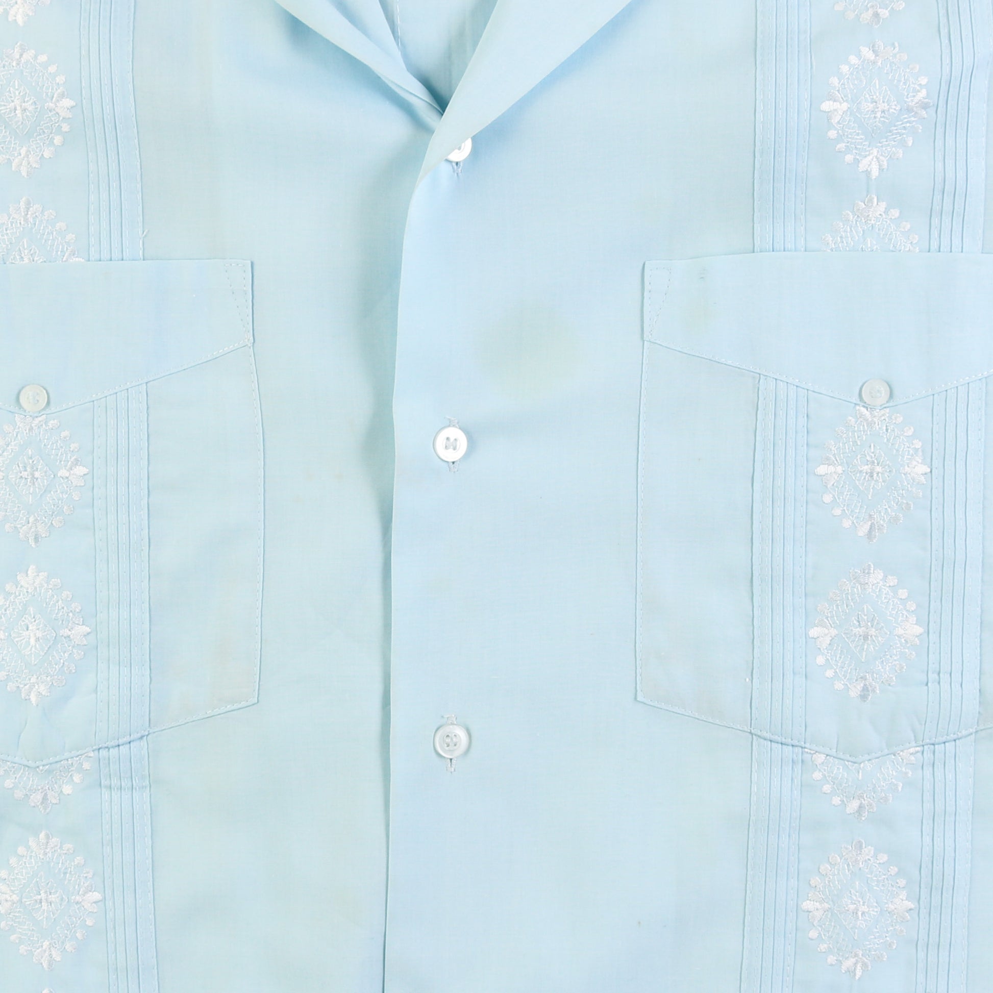 Vintage Cuban Guayabera Shirt