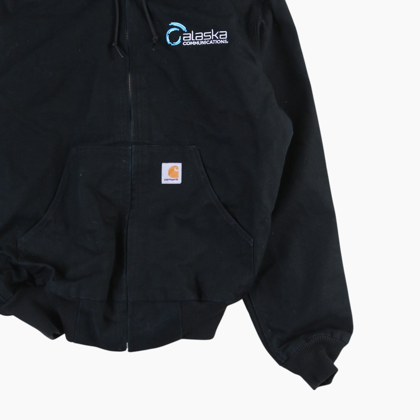 Hooded Active Jacket - Black