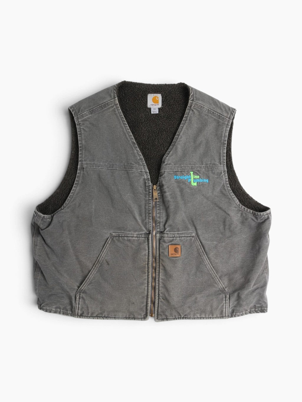 Lined Vest - Grey