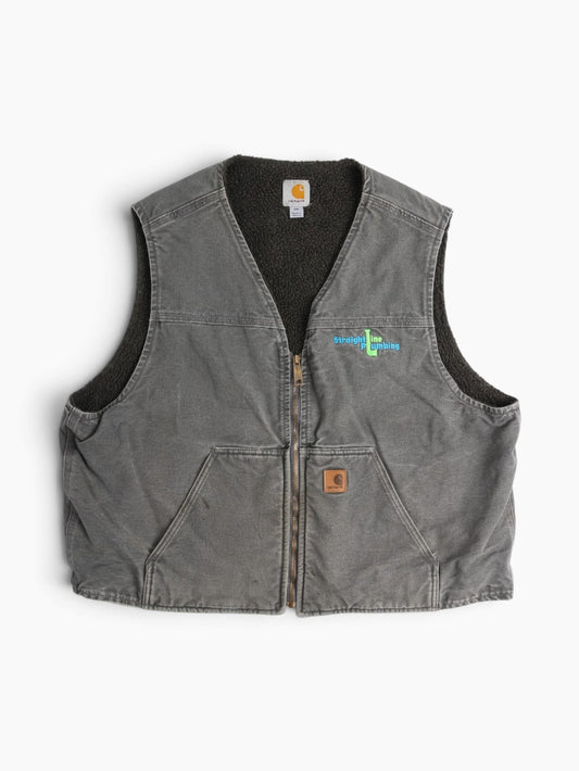 Lined Vest - Grey