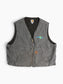 Lined Vest - Grey
