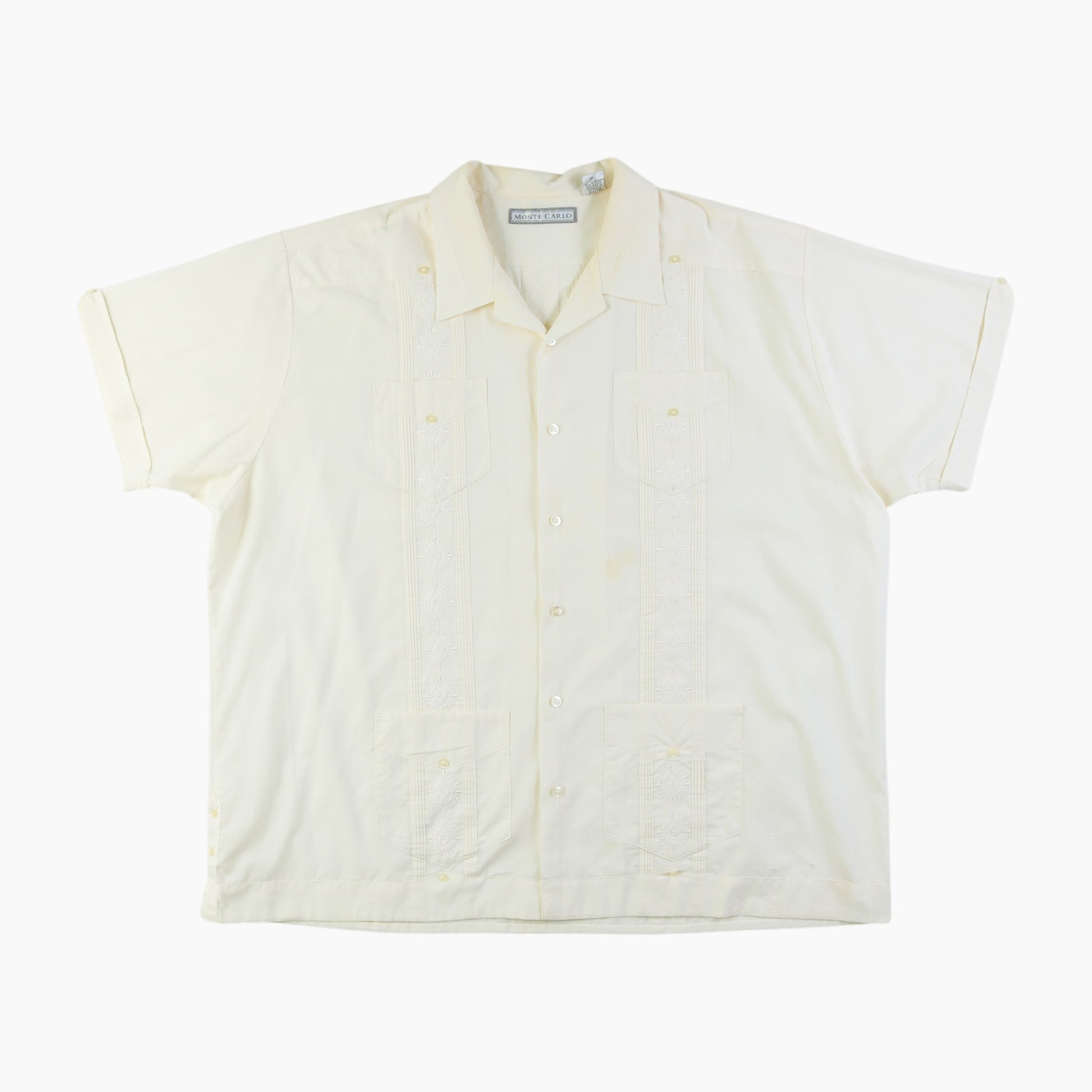 Vintage Cuban Guayabera Shirt