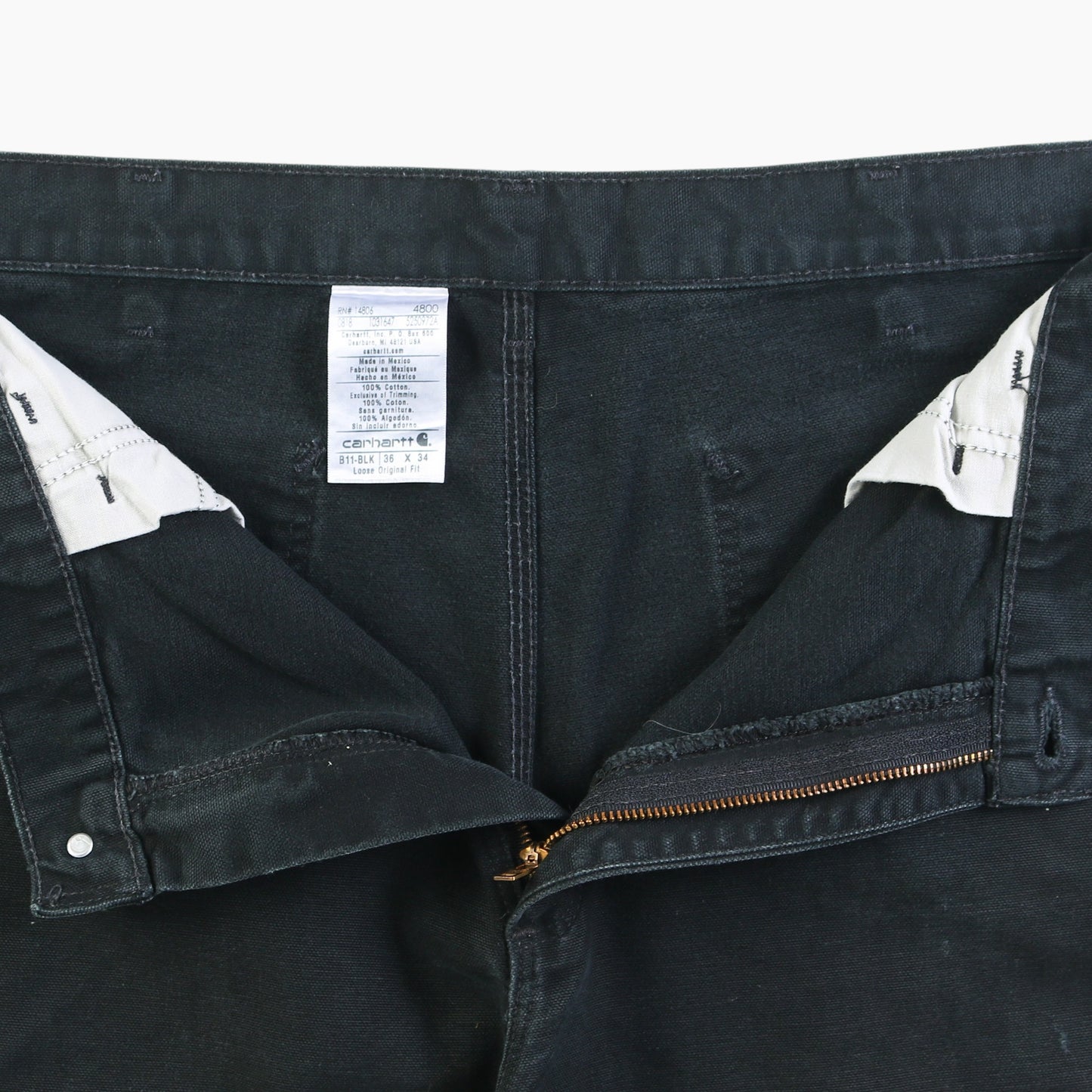 Carpenter Shorts - Black - 36"