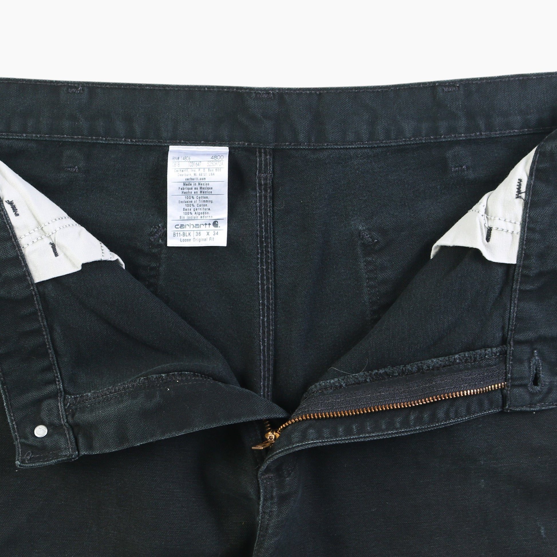 Carpenter Shorts - Black - 36"