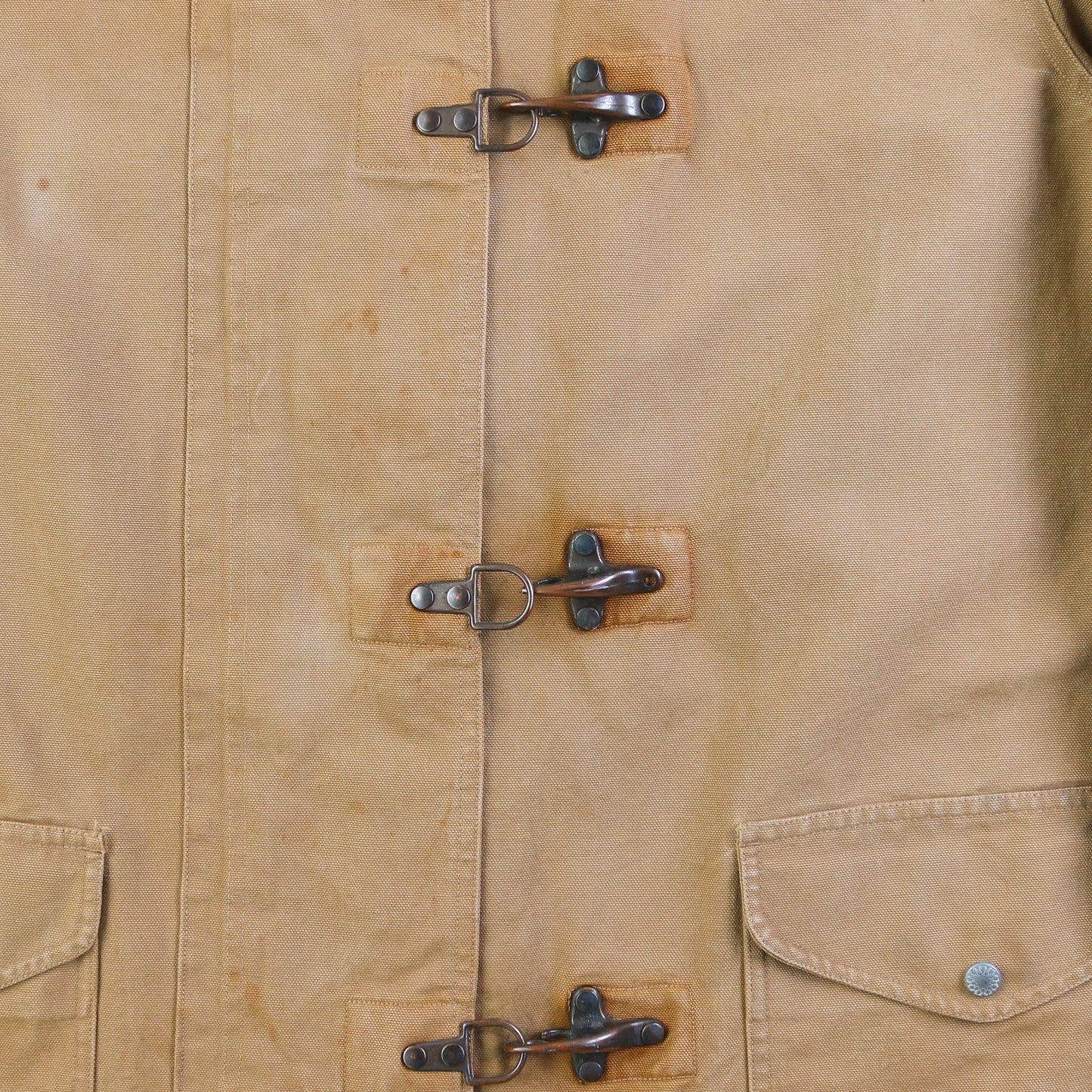 Vintage FIreman Jacket - Beige