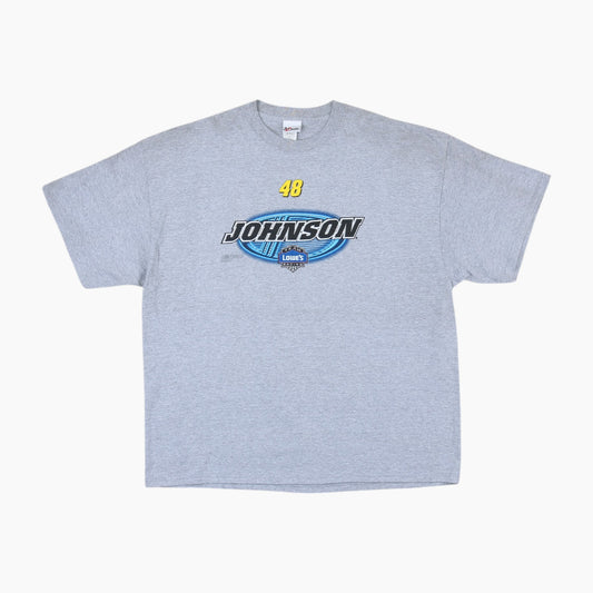 Vintage 'Johnson' T-shirt - Grey