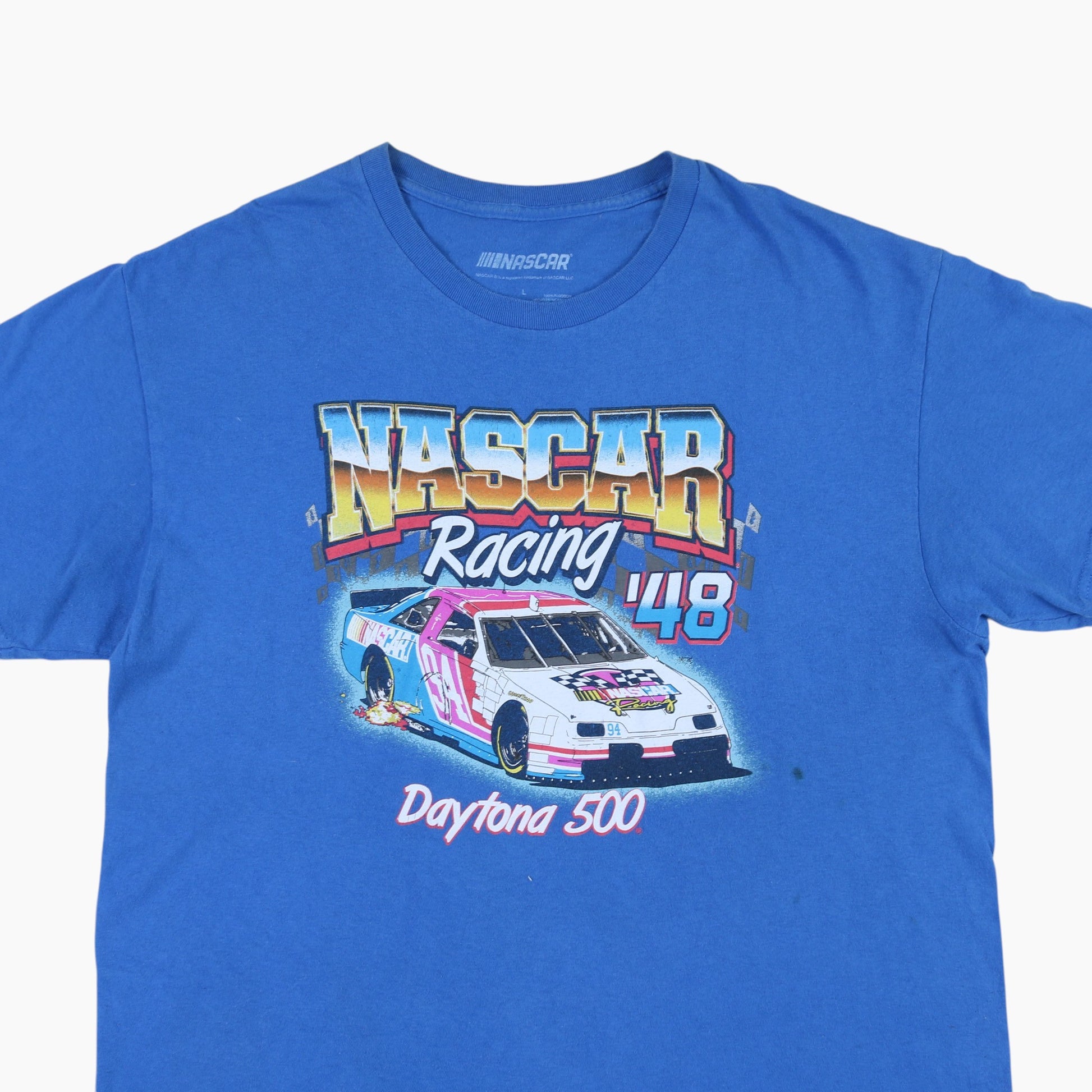 Vintage 'Daytona 500' T-shirt - Blue