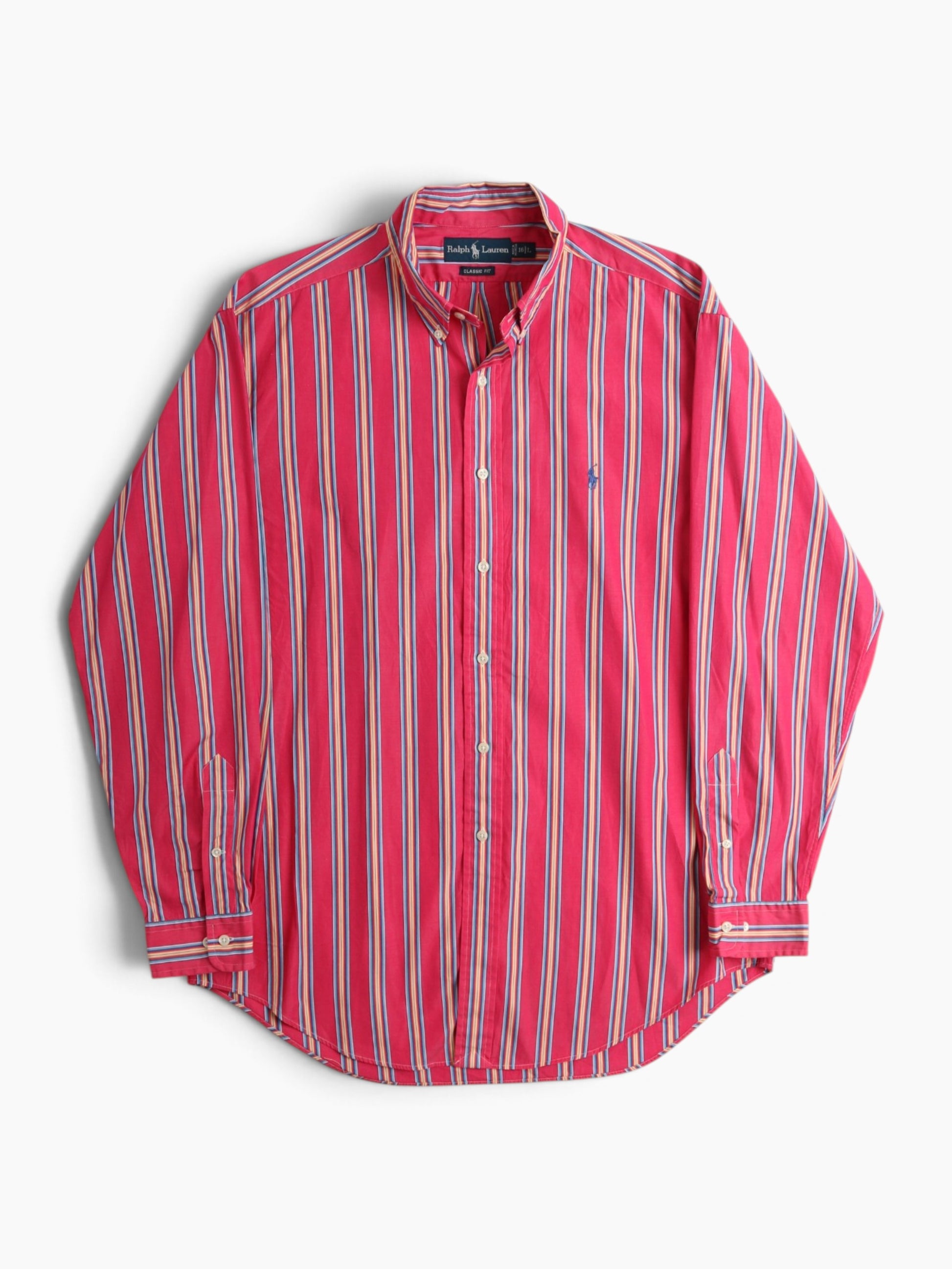 Vintage Shirt - Pink Stripe