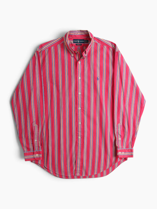 Vintage Shirt - Pink Stripe