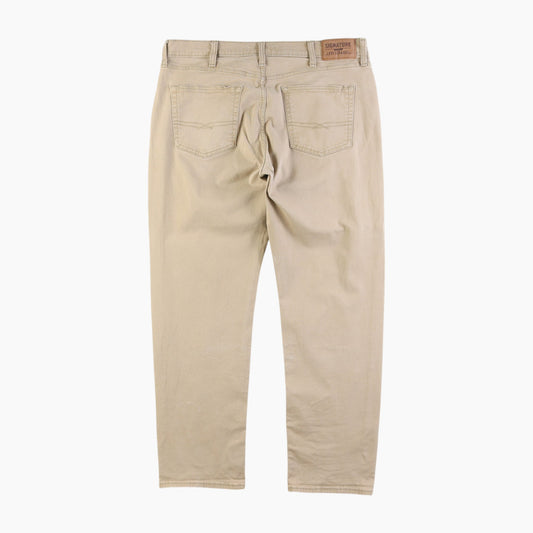 Vintage Signature Athletic Jeans - Biege 38/32