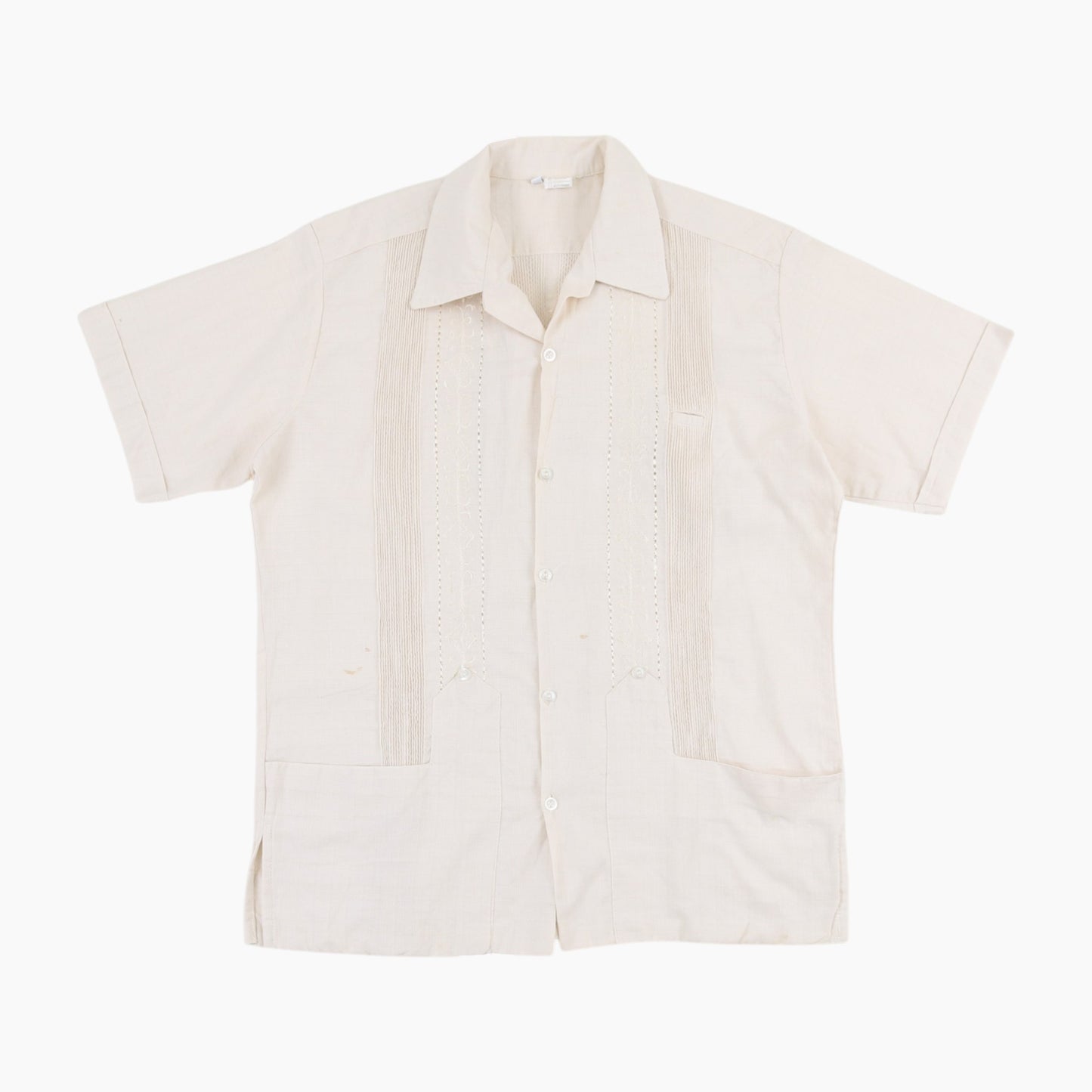 Vintage Cuban Guayabera Shirt