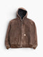 Active Hooded Jacket - Brown