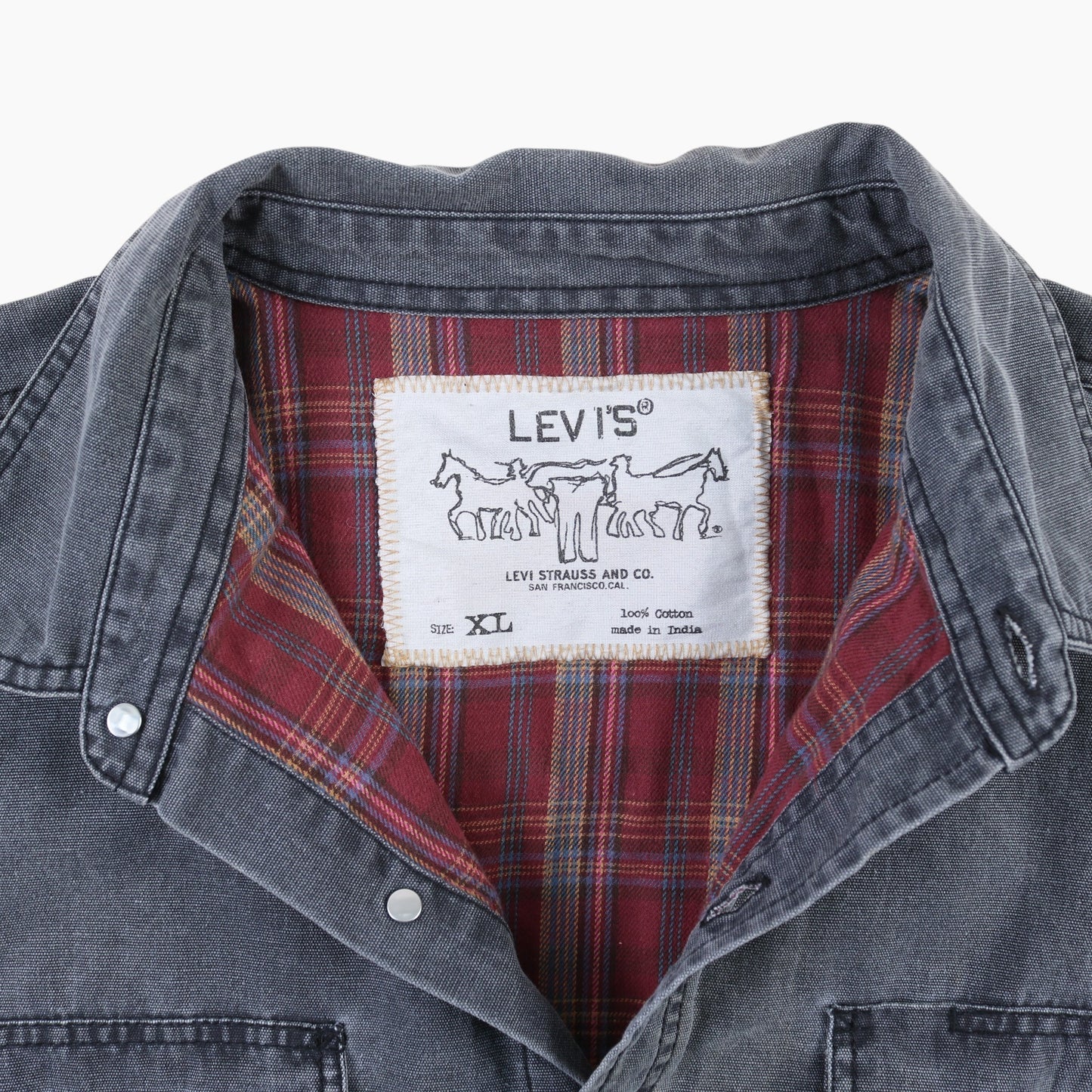 Denim Shirt - Grey