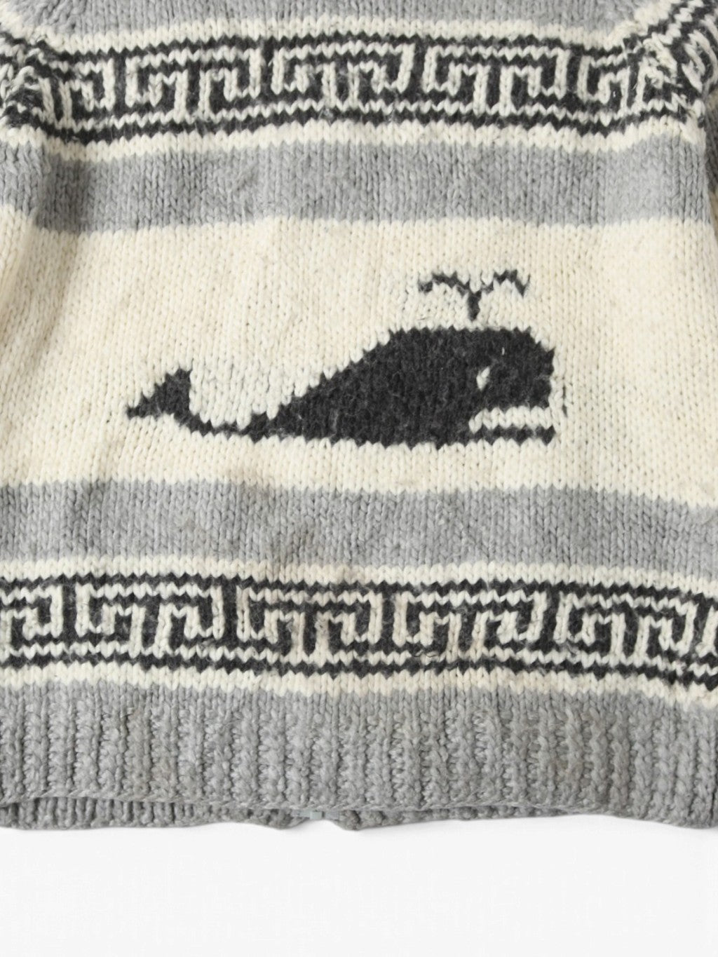 'Whale Motif' Cowichan