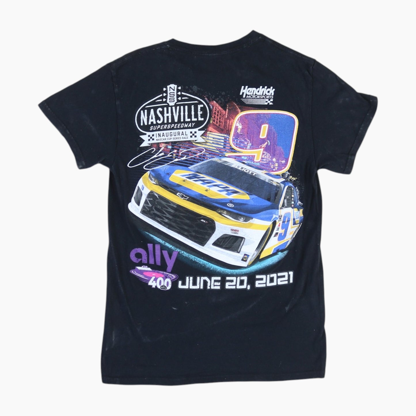 Vintage 'Chase Elliot' T-shirt - Black
