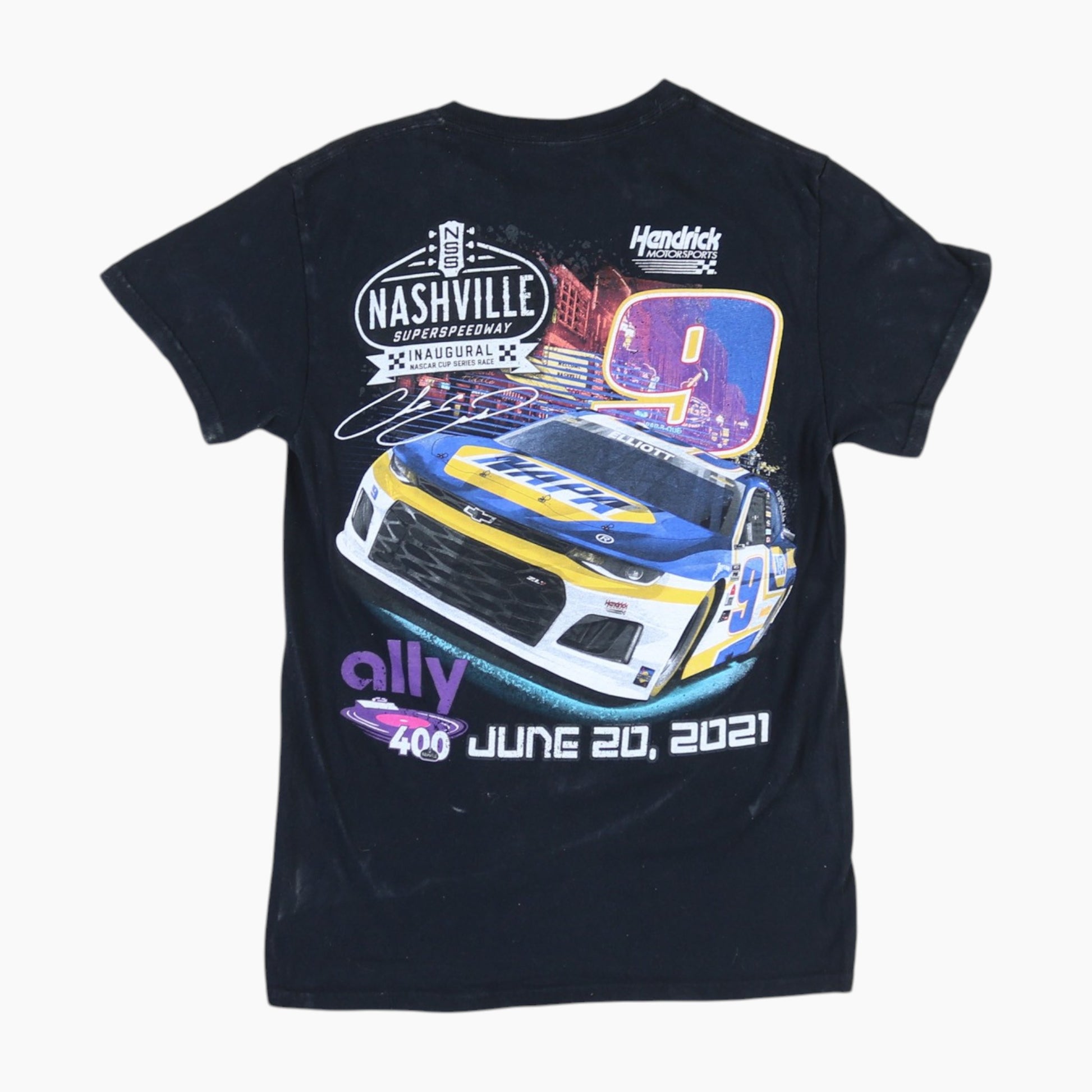 Vintage 'Chase Elliot' T-shirt - Black