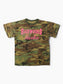 'Backwoods Barbie' Woodland Camouflage T-Shirt