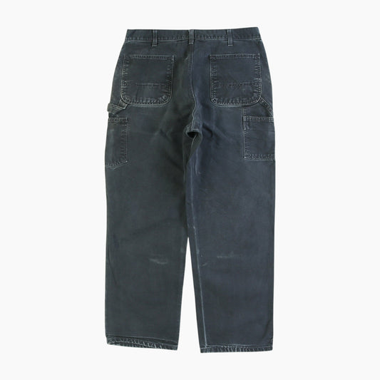 Vintage Carpenter Pants - Black - 36/32