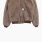 Hooded Active Jacket - Brown
