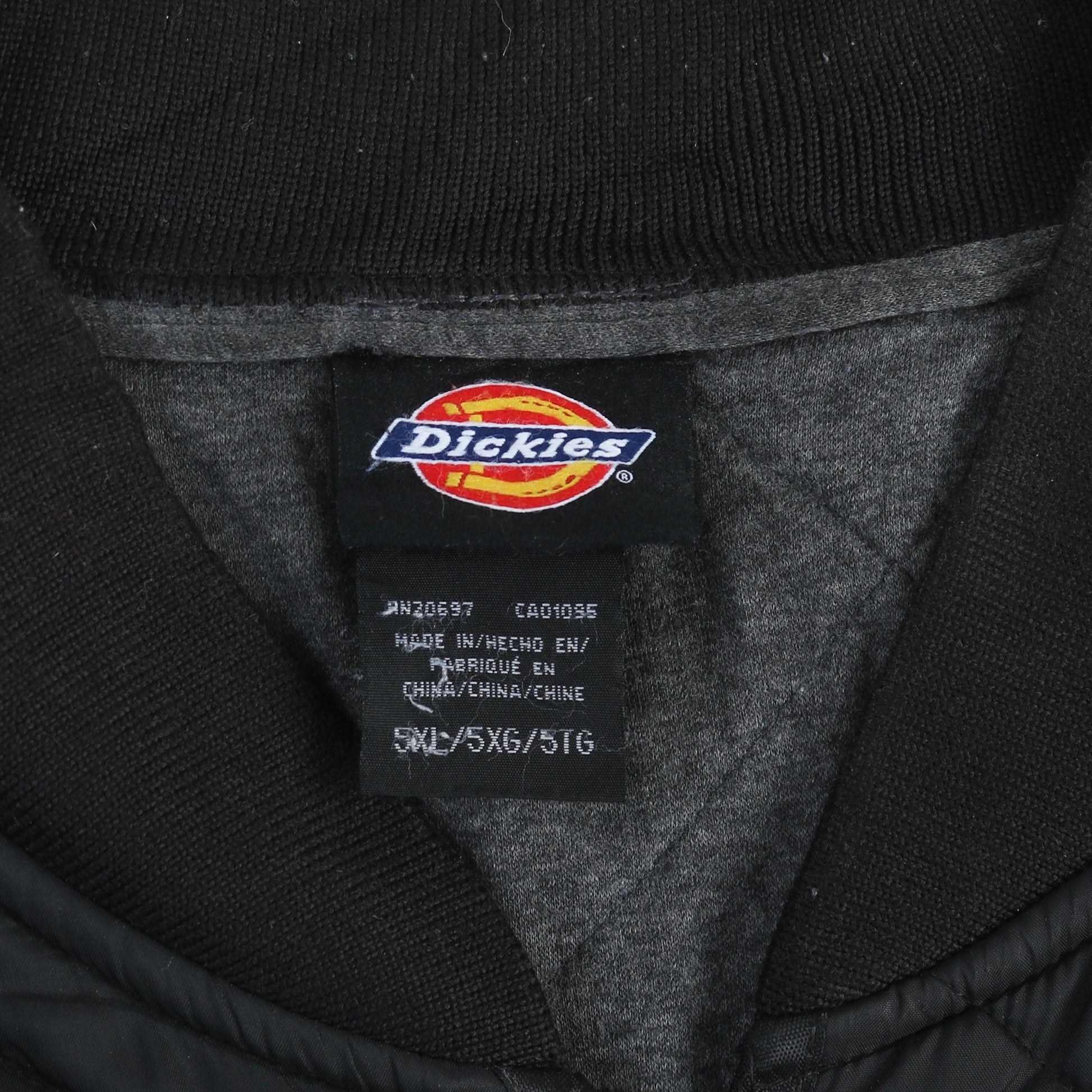 Quilted Bomber Jacket - Black