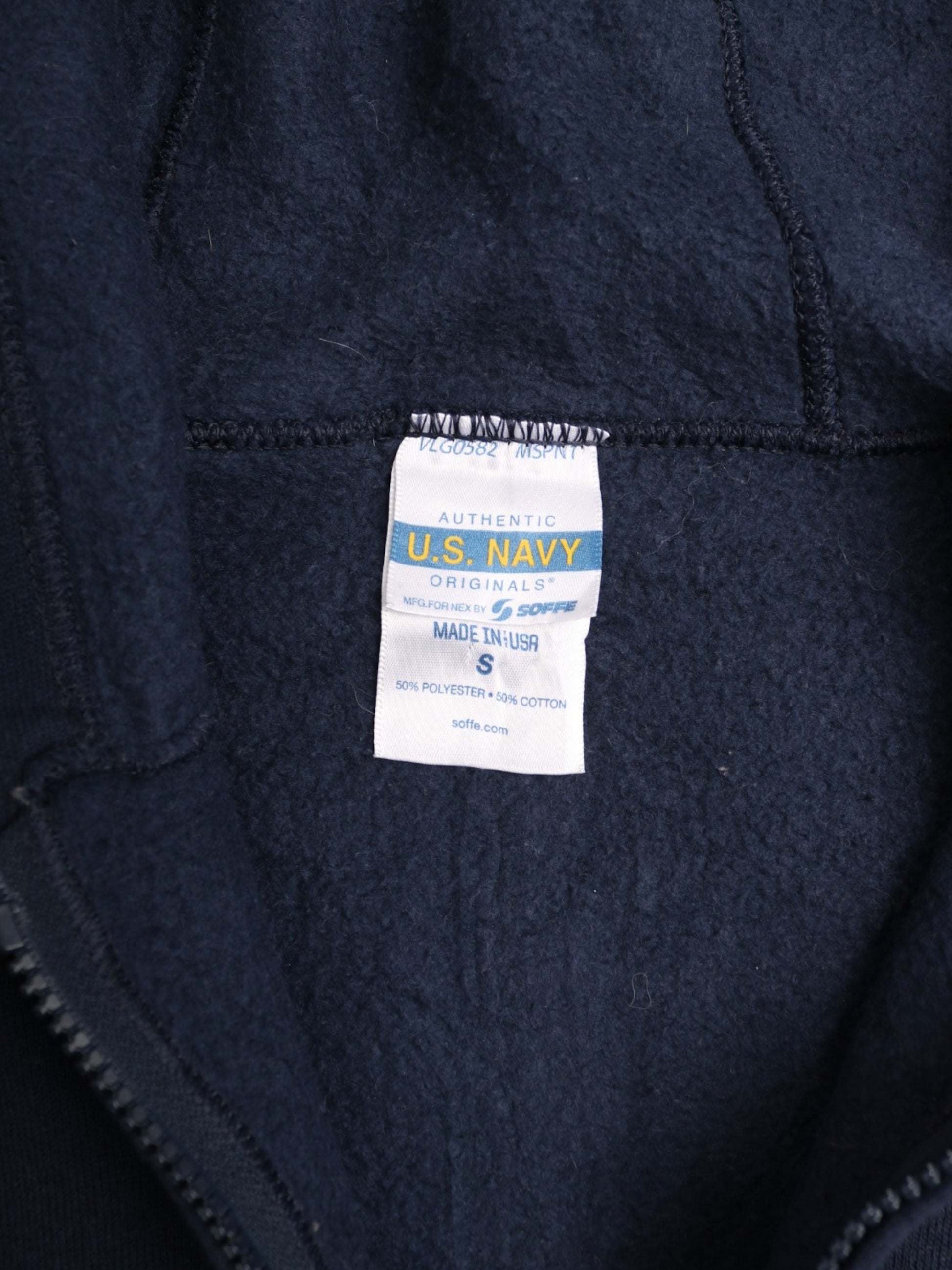 'Navy' Hooded Sweatshirt
