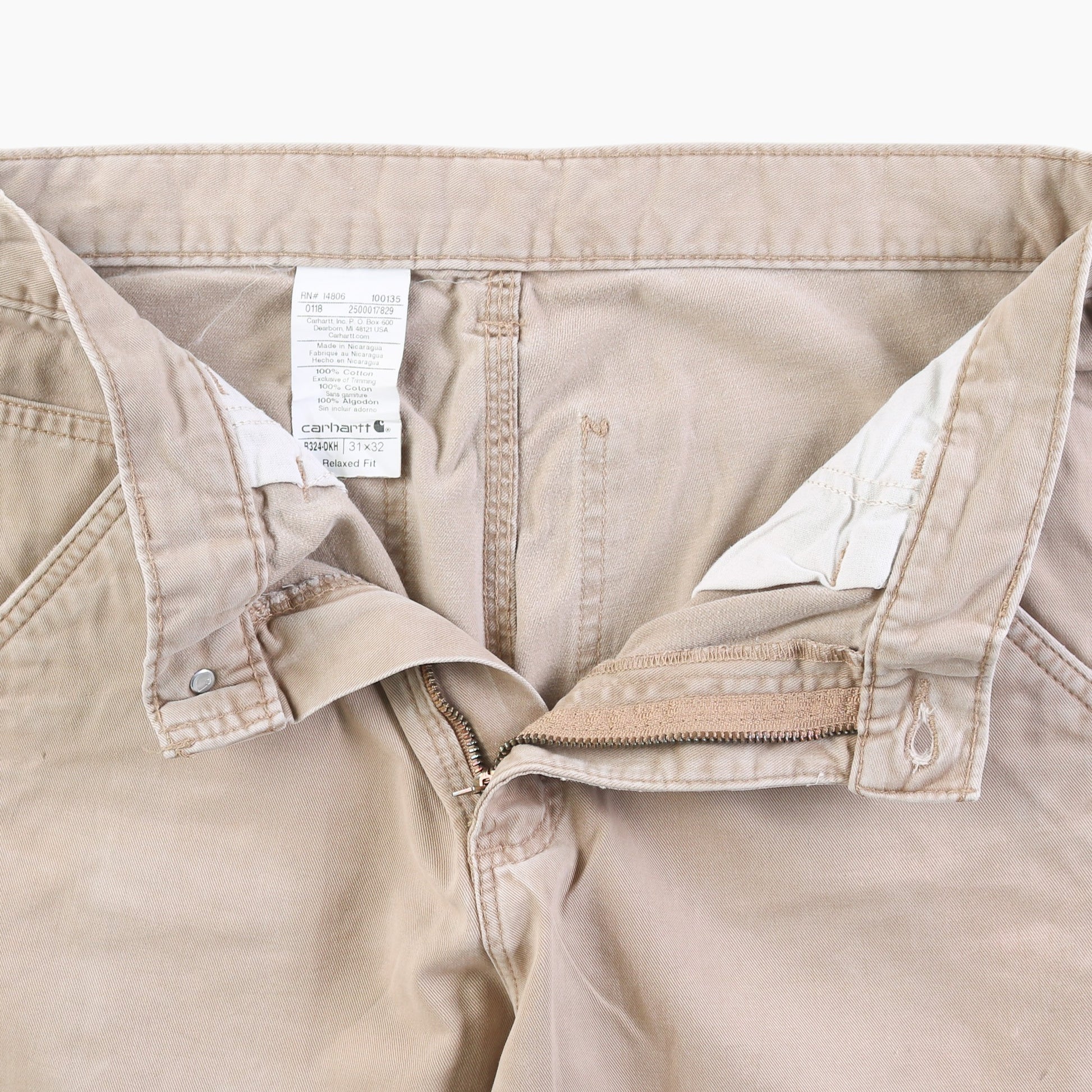 Carpenter Shorts - Beige - 31"