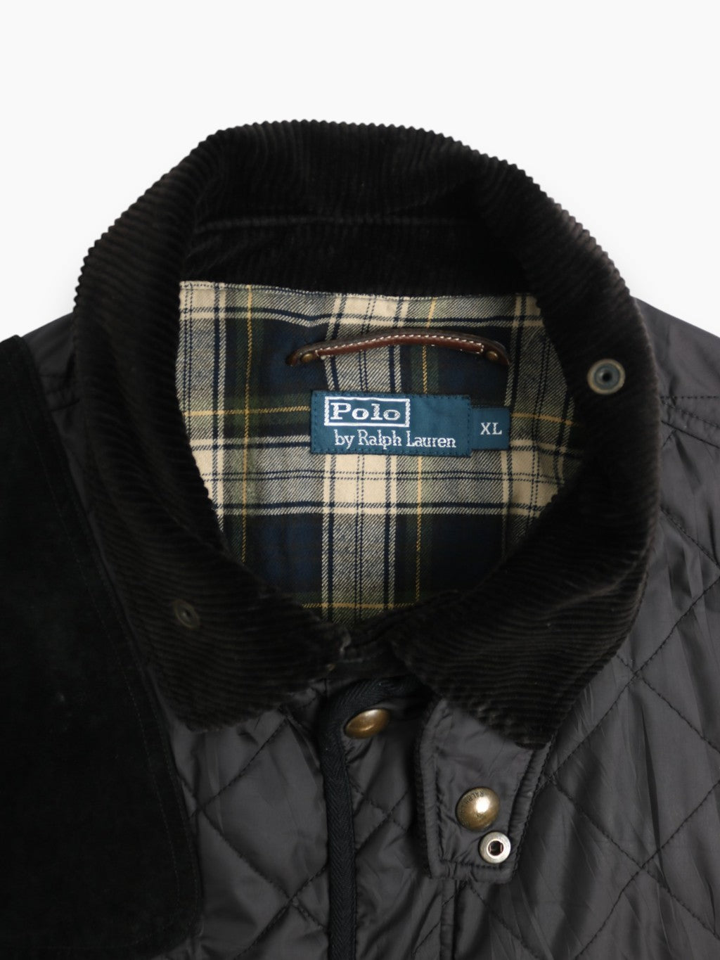 Vintage Quilted Hunting Jacket - Black