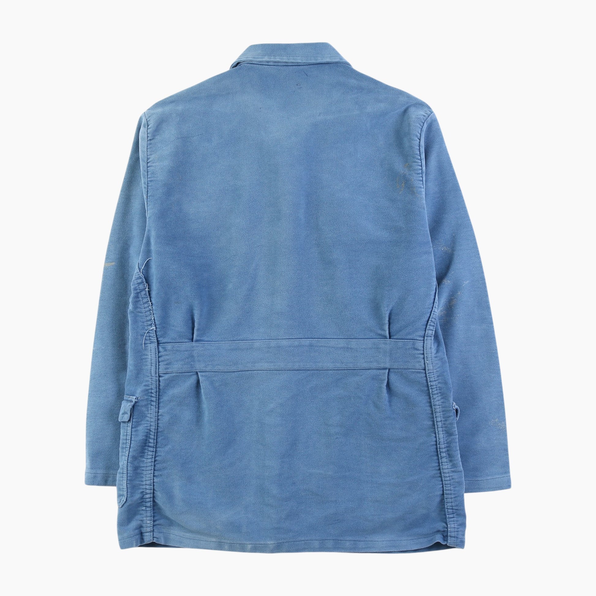Vintage Moleskin Chore Jacket - Blue