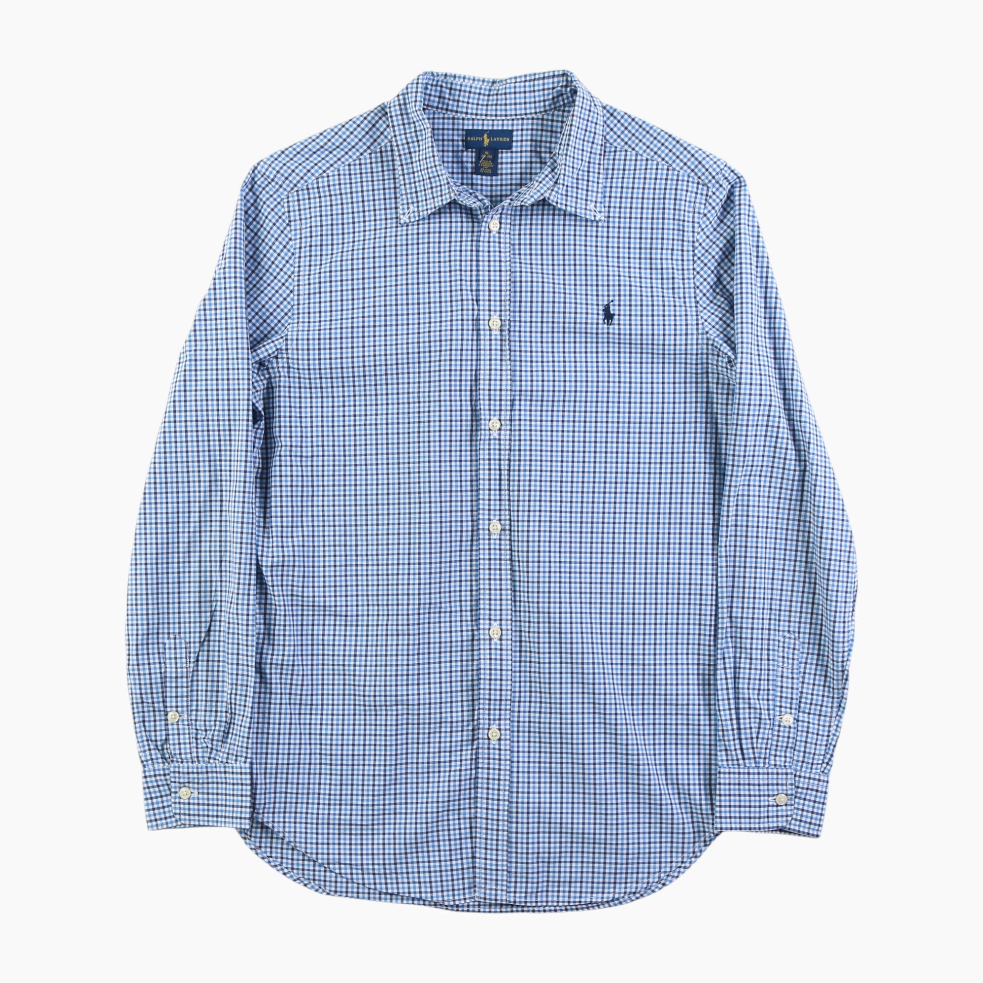 Vintage Shirt - Blue Check