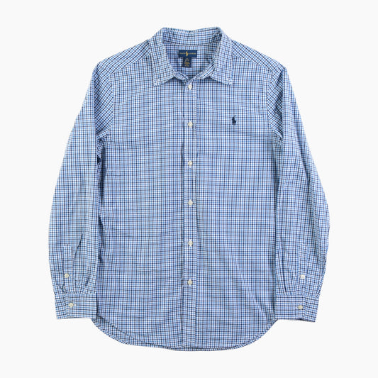 Vintage Shirt - Blue Check