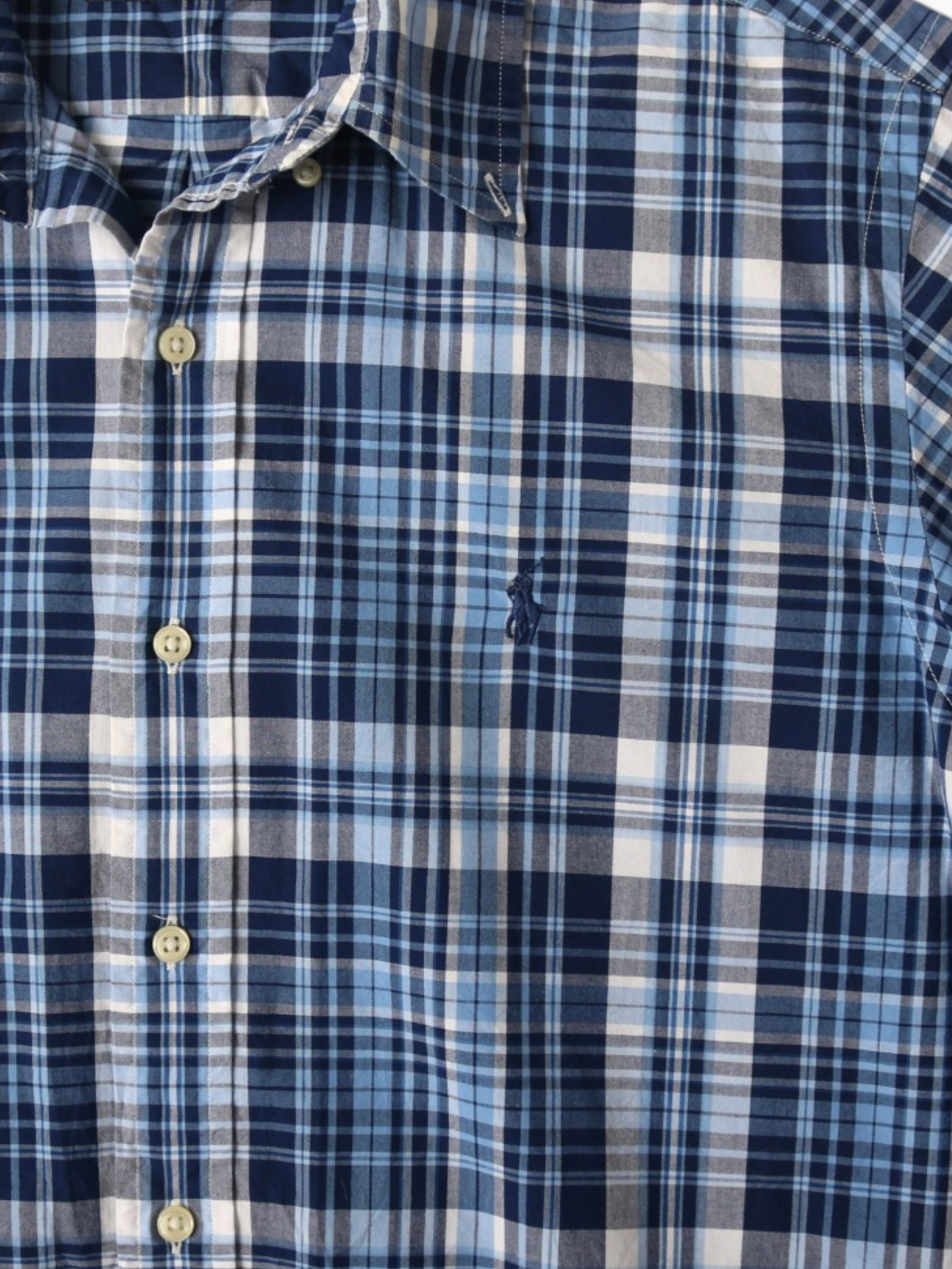 Vintage Shirt - Blue Check