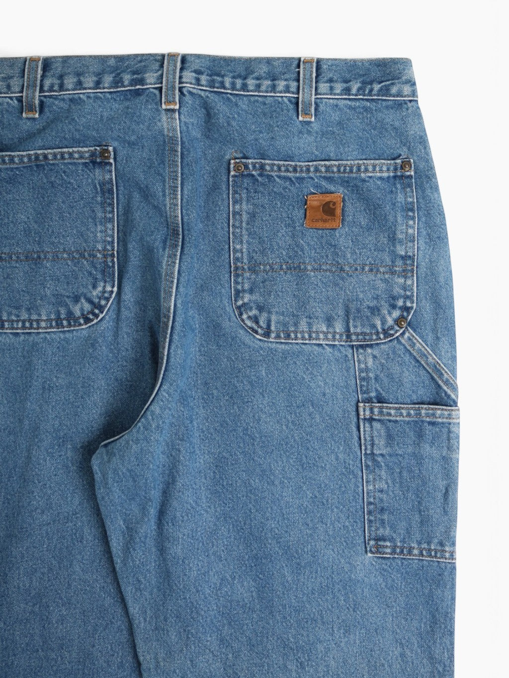 Vintage Double Knee Work Pants - Denim - 36/36