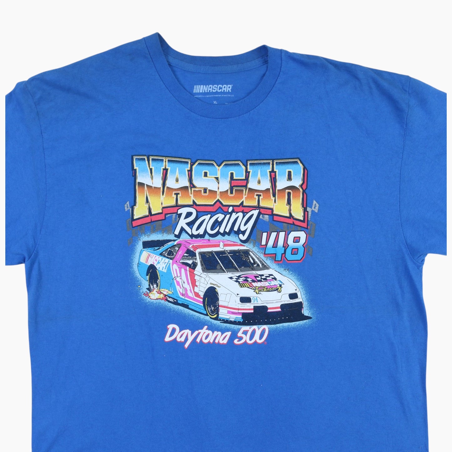 Vintage 'NASCAR Racing' T-shirt - Blue