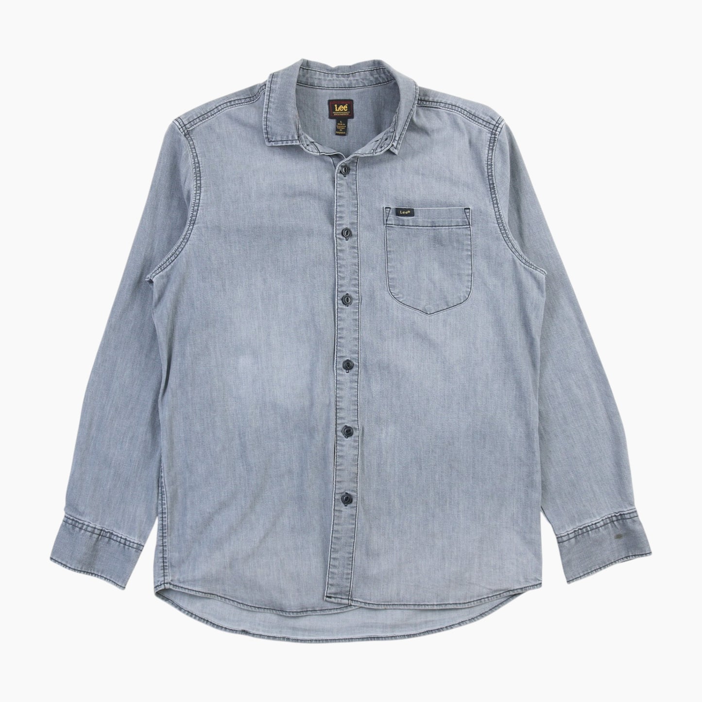 Denim Shirt - Grey