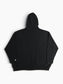 Vintage Zip Up Hooded Sweatshirt - Black