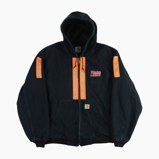 Hooded Active Jacket - Black