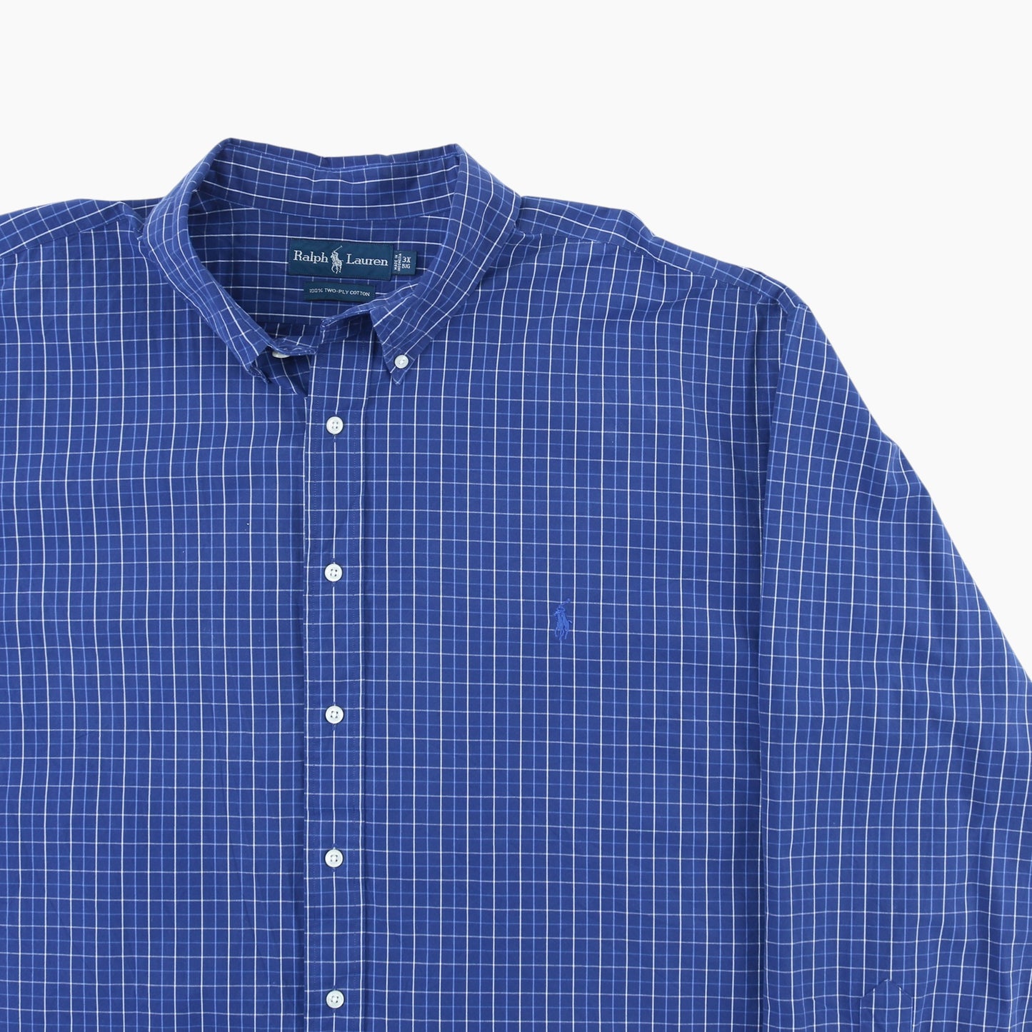 Vintage Shirt - Blue Check