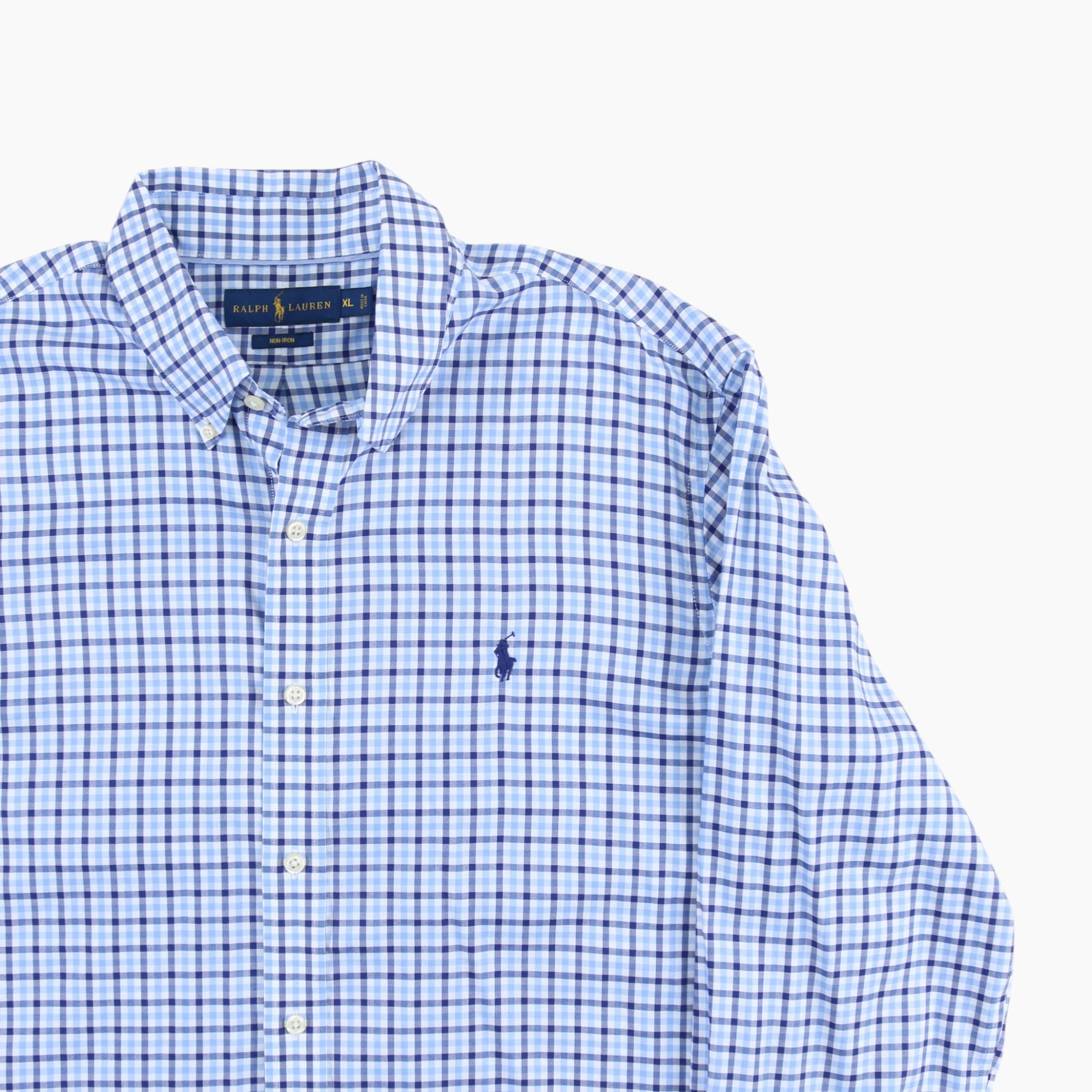 Vintage Shirt - Blue Check