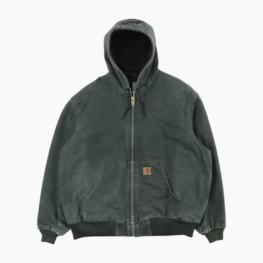 Active Hooded Jacket - Green