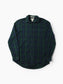 Vintage Flannel Shirt - Green Check