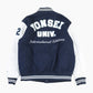 Vintage Varsity 'Y' Bomber Jacket - Navy
