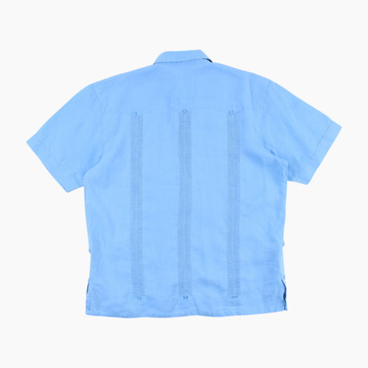 Vintage Cuban Guayabera Shirt