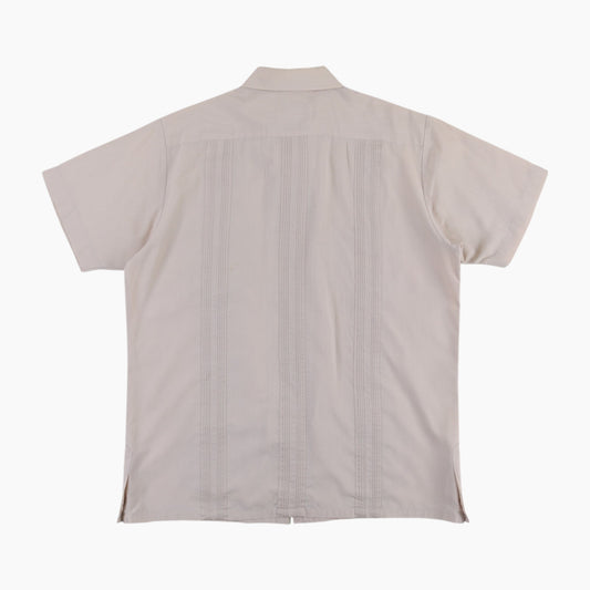 Vintage Cuban Guayabera Shirt
