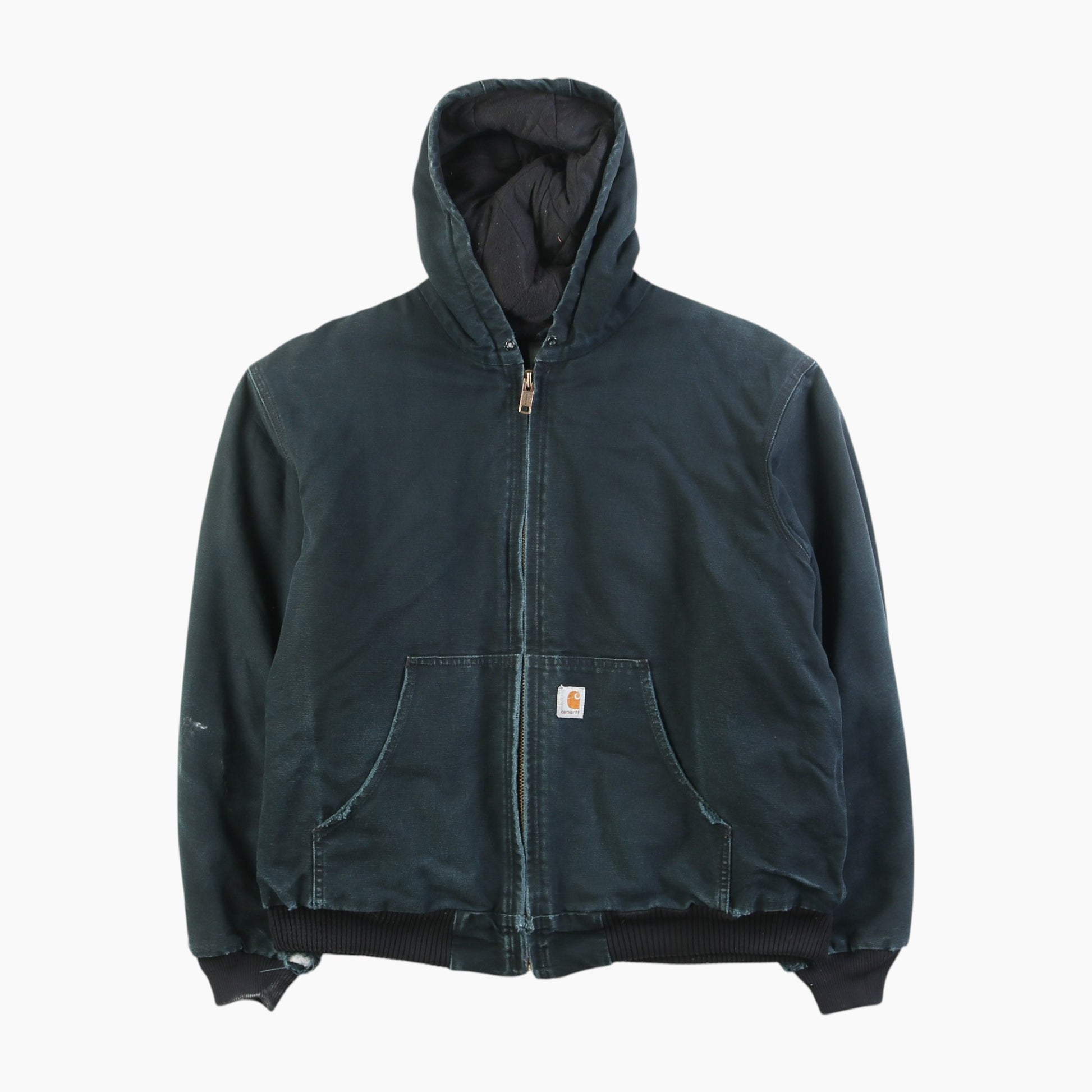 Hooded Active Jacket - Black