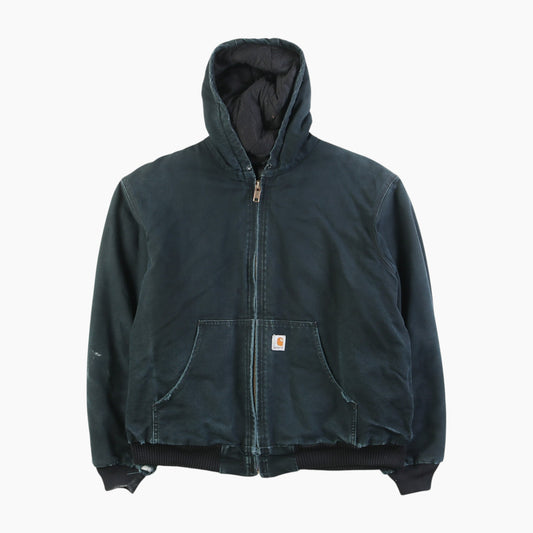 Hooded Active Jacket - Black