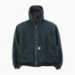 Hooded Active Jacket - Black