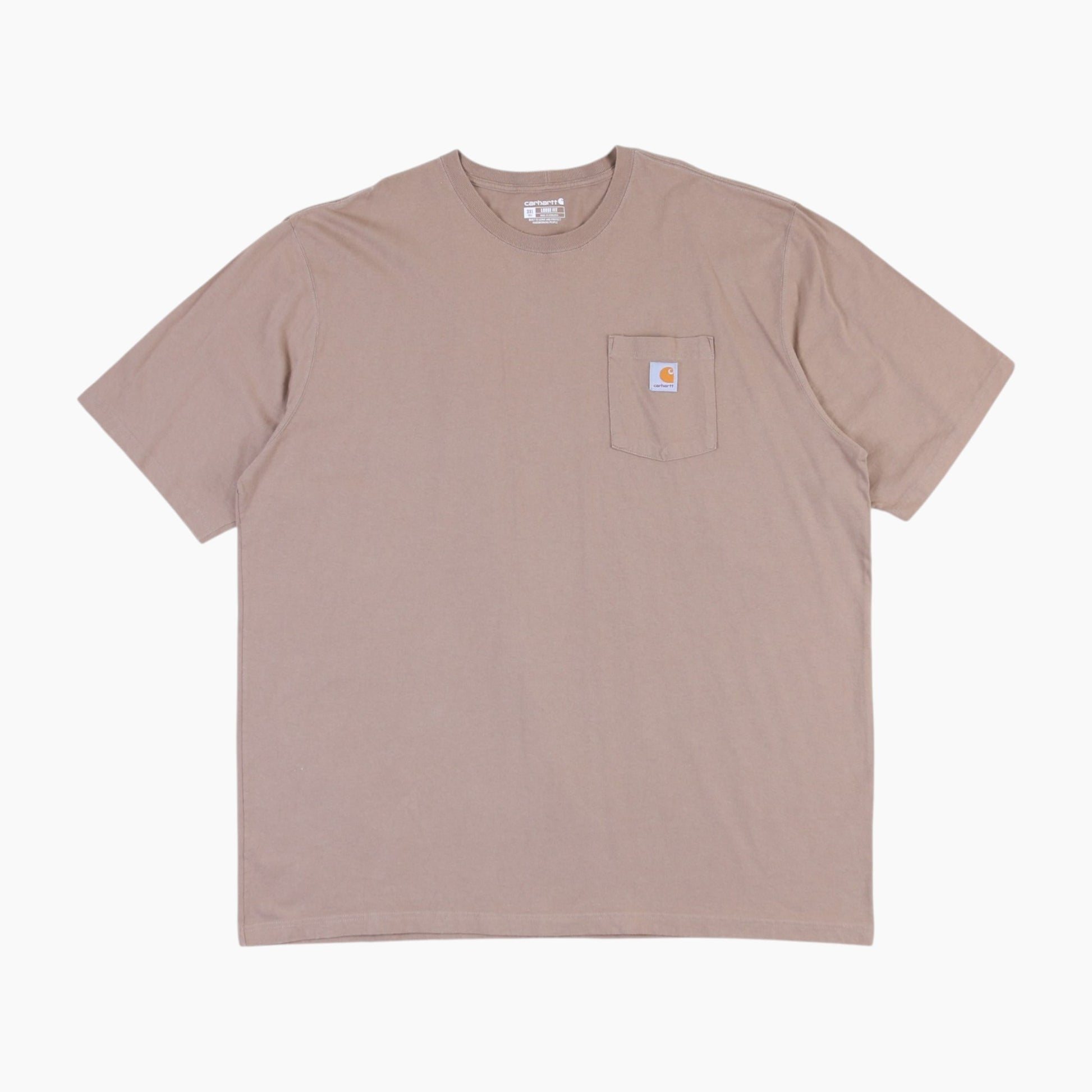Pocket T-shirt - Brown