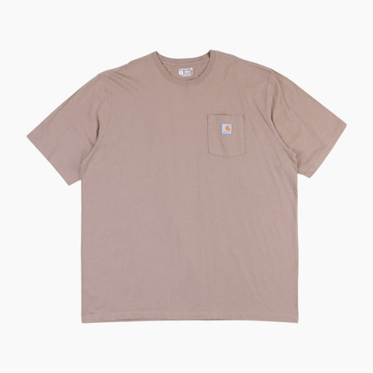 Pocket T-shirt - Brown