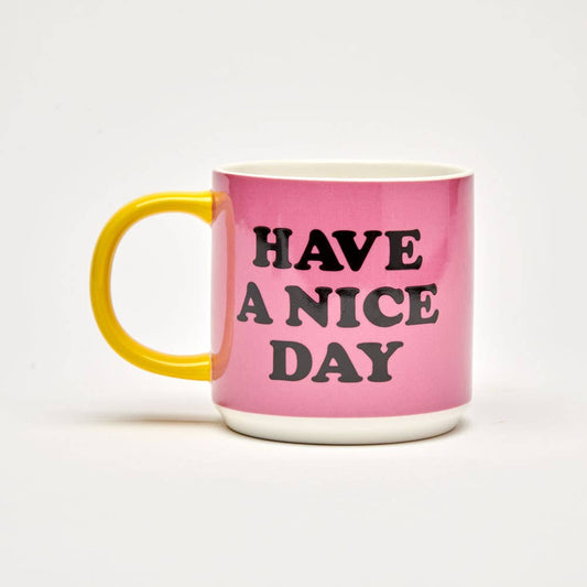 Peanuts Have a Nice Day mug - American Madness