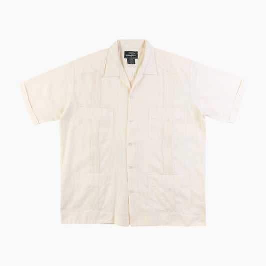 Vintage Cuban Guayabera Shirt